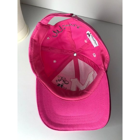 Disney Minnie Mouse Pink Sequin Girls Adjustable Hat - Picture 8 of 11
